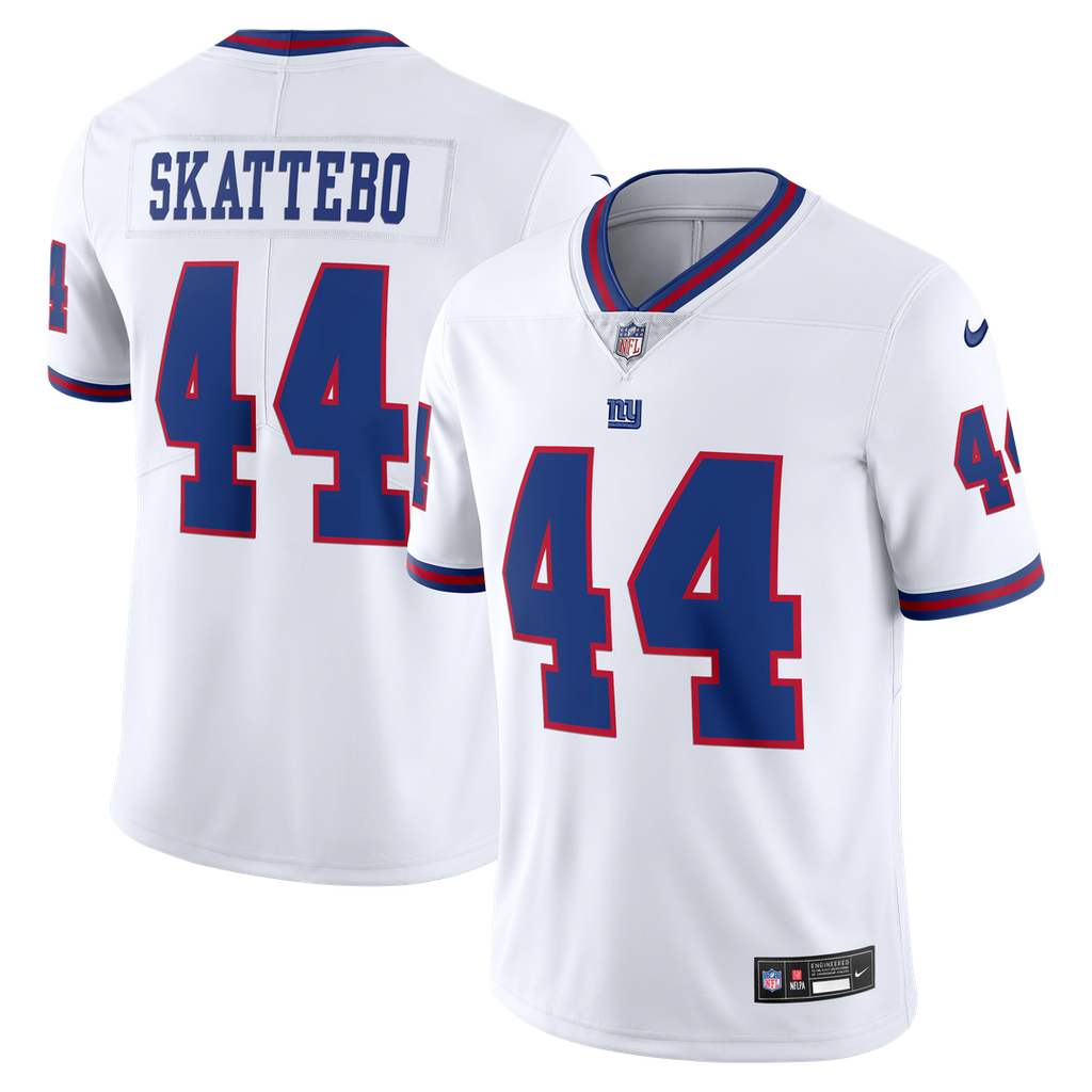 New York Giants Cam Skattebo Nike Legacy Vapor Untouchable Stitched Limited Jersey - Royal