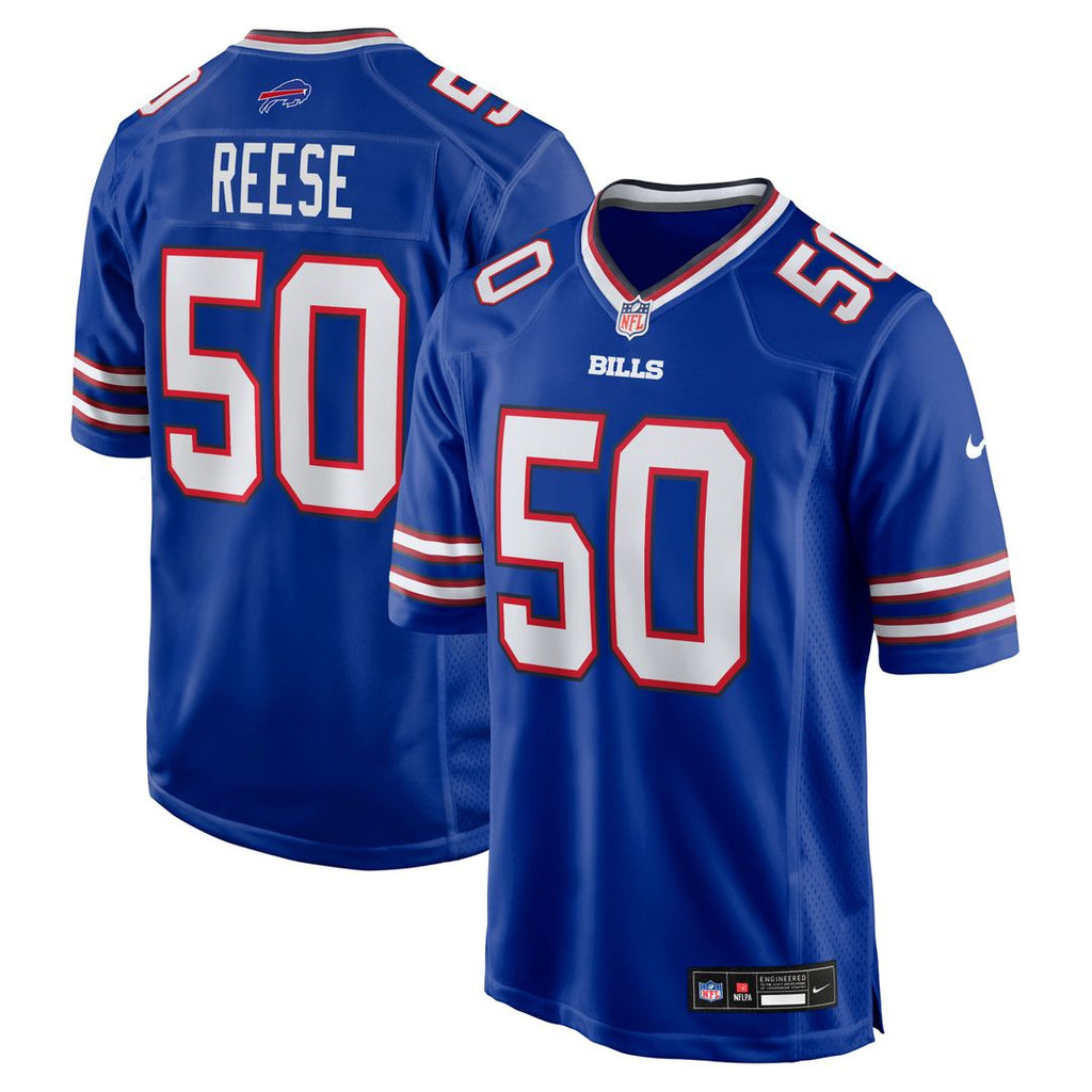 Buffalo Bills Otis Reese Nike Team Game Jersey - Royal