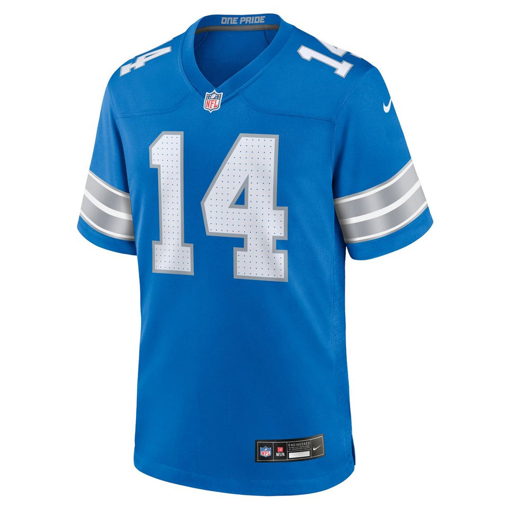 Detroit Lions Amon-Ra St. Brown Nike Game Jersey - Blue