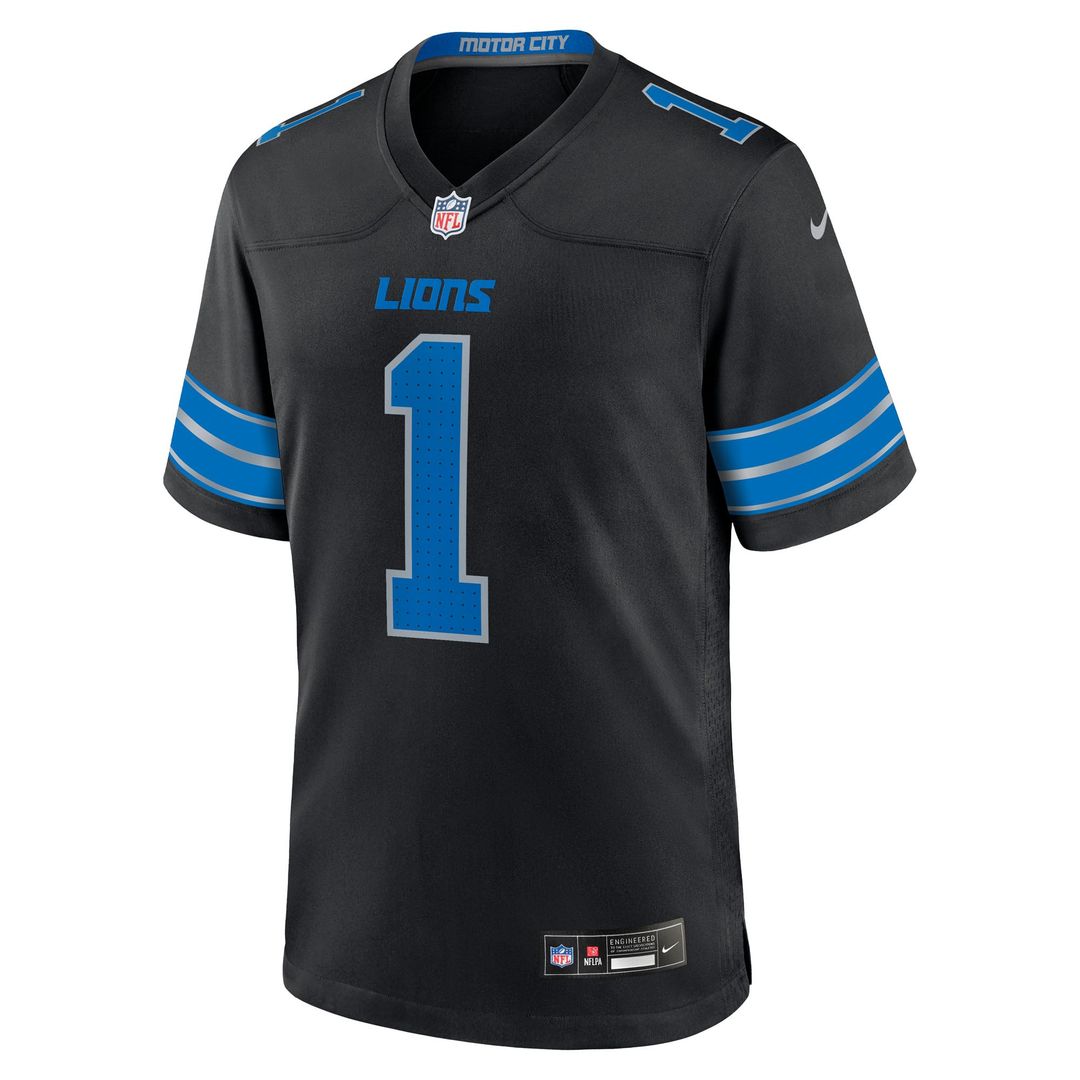 Detroit Lions Jameson Williams Nike Game Player Jersey - Blue