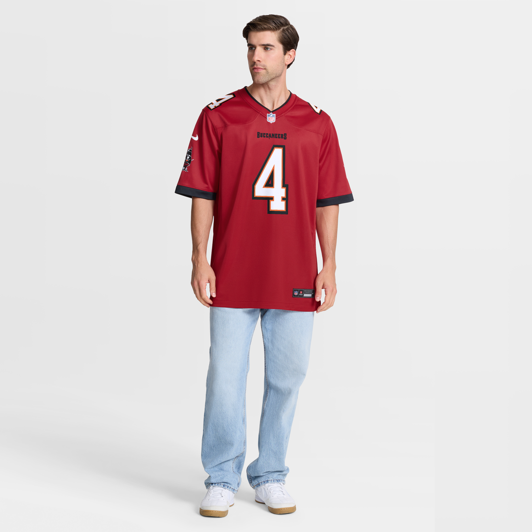 Tampa Bay Buccaneers Chase McLaughlin Nike Game Player Jersey - Red