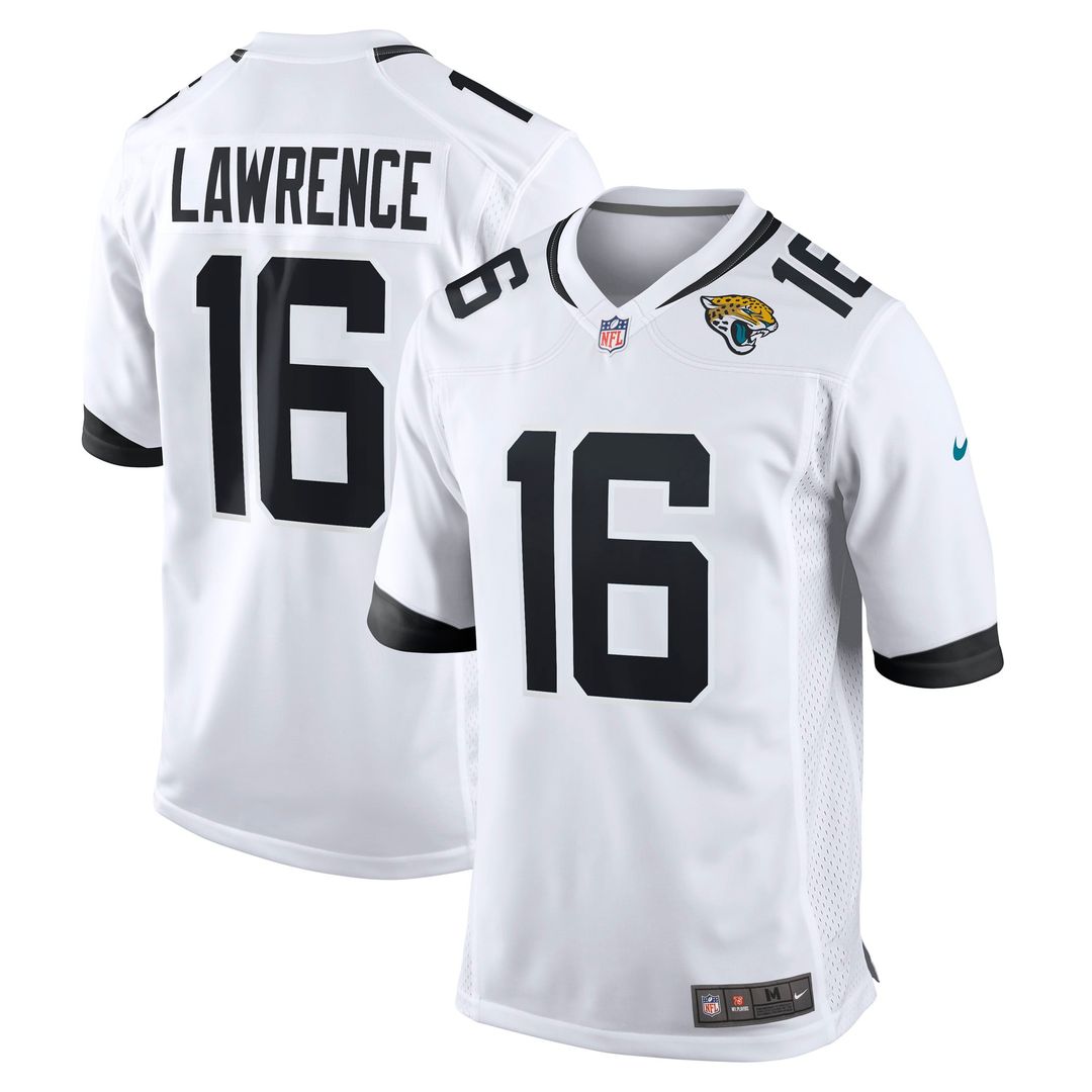 Jacksonville Jaguars Trevor Lawrence Nike Game Jersey - White