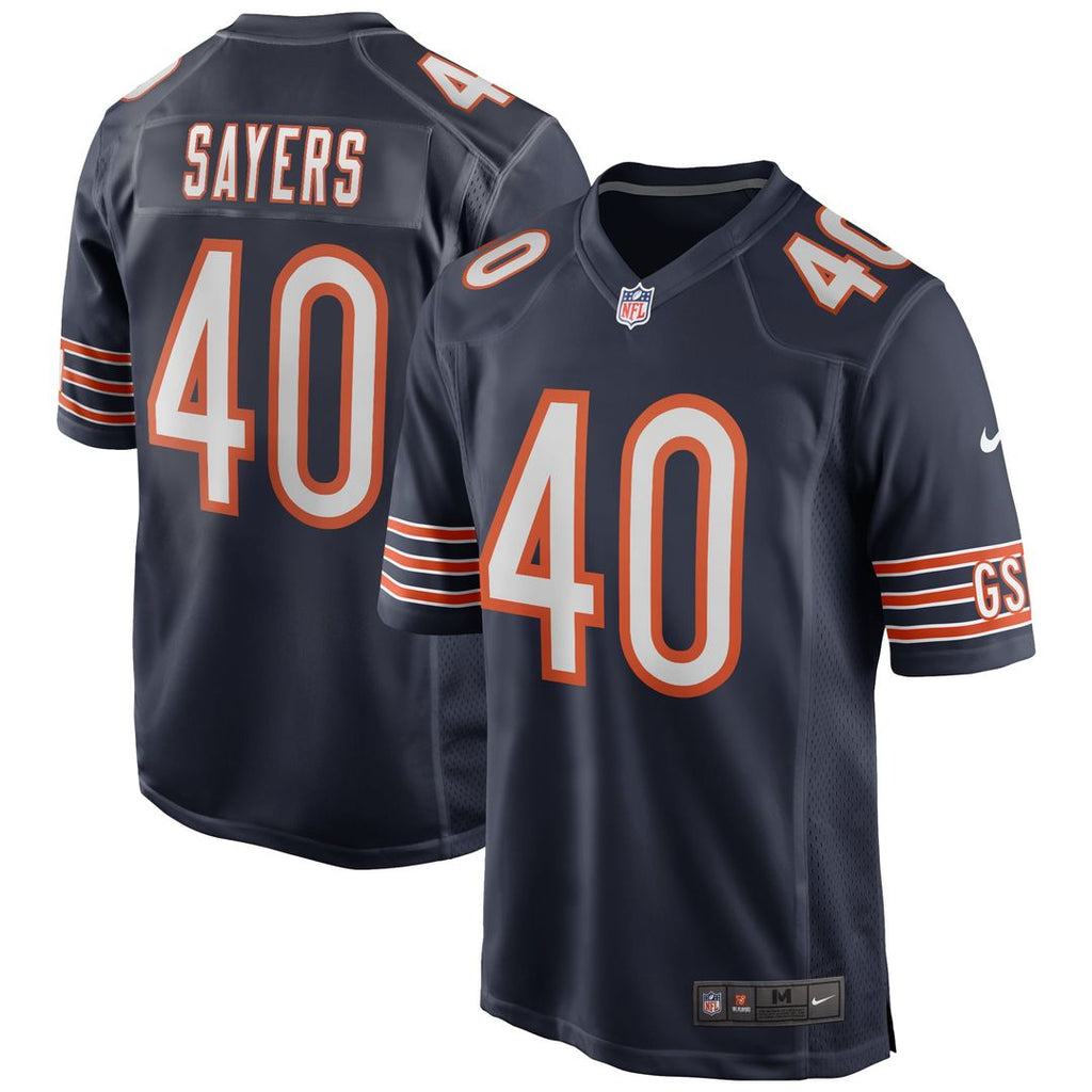 Chicago Bears Gale Sayers Nike Game Retired Player Jersey - Navy