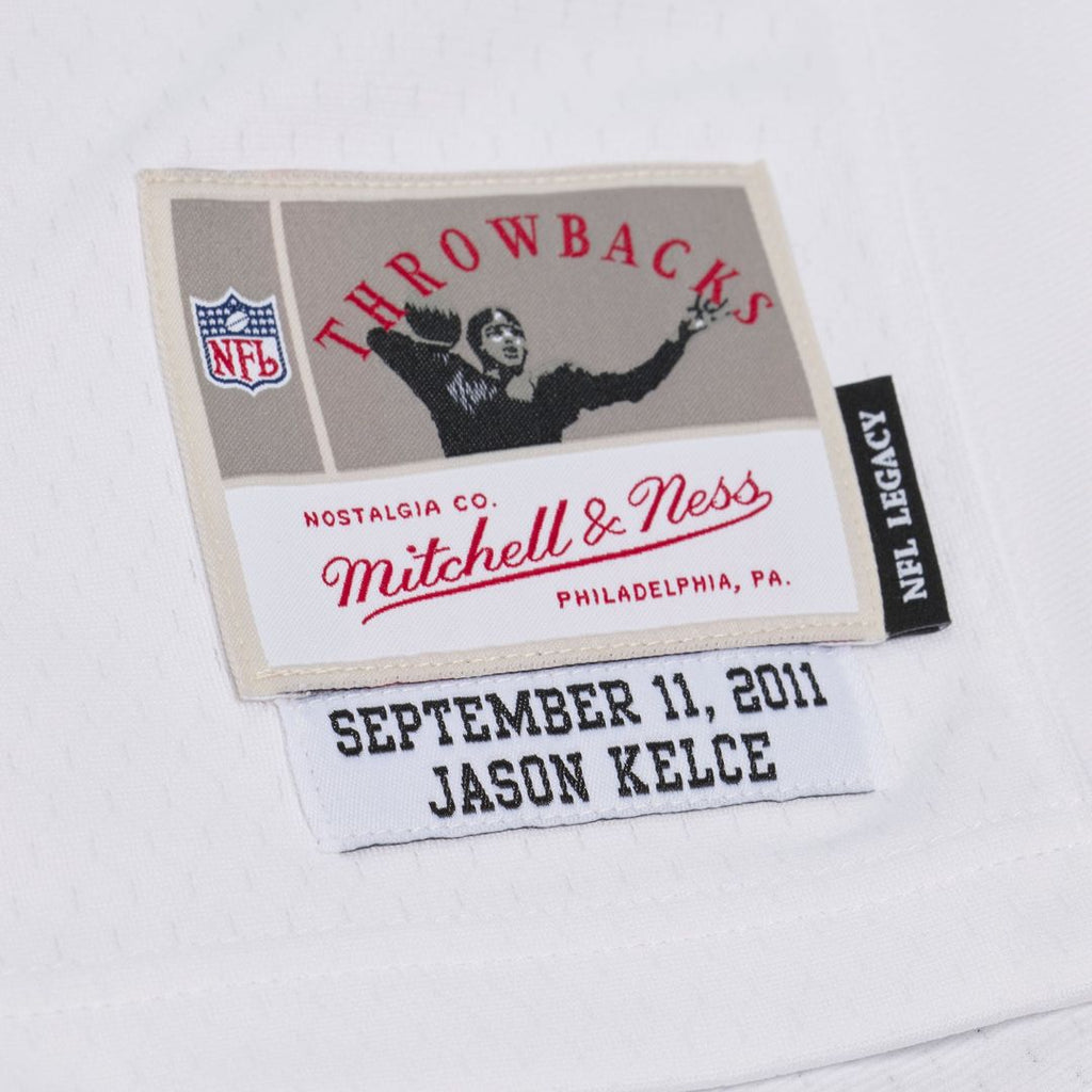 Philadelphia Eagles Jason Kelce Mitchell & Ness Big & Tall 2011 Legacy Replica Player Jersey - White