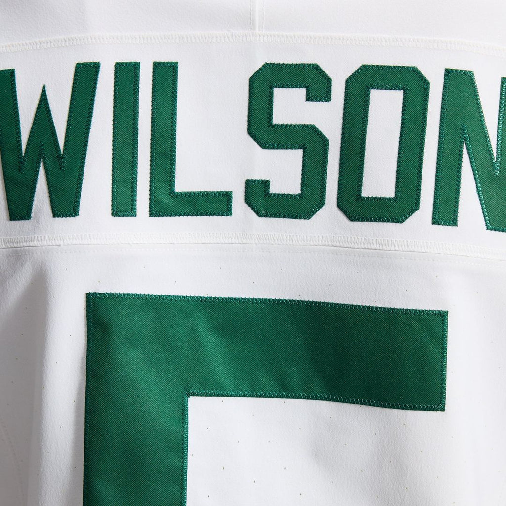 New York Jets Garrett Wilson Nike Classic Alternate Vapor F.U.S.E. Elite Jersey - White