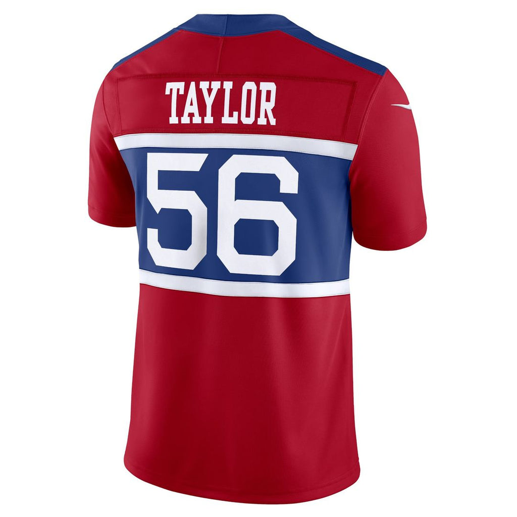 New York Giants Lawrence Taylor Nike Alternate Vapor F.U.S.E. Retired Player Limited Jersey - Century Red