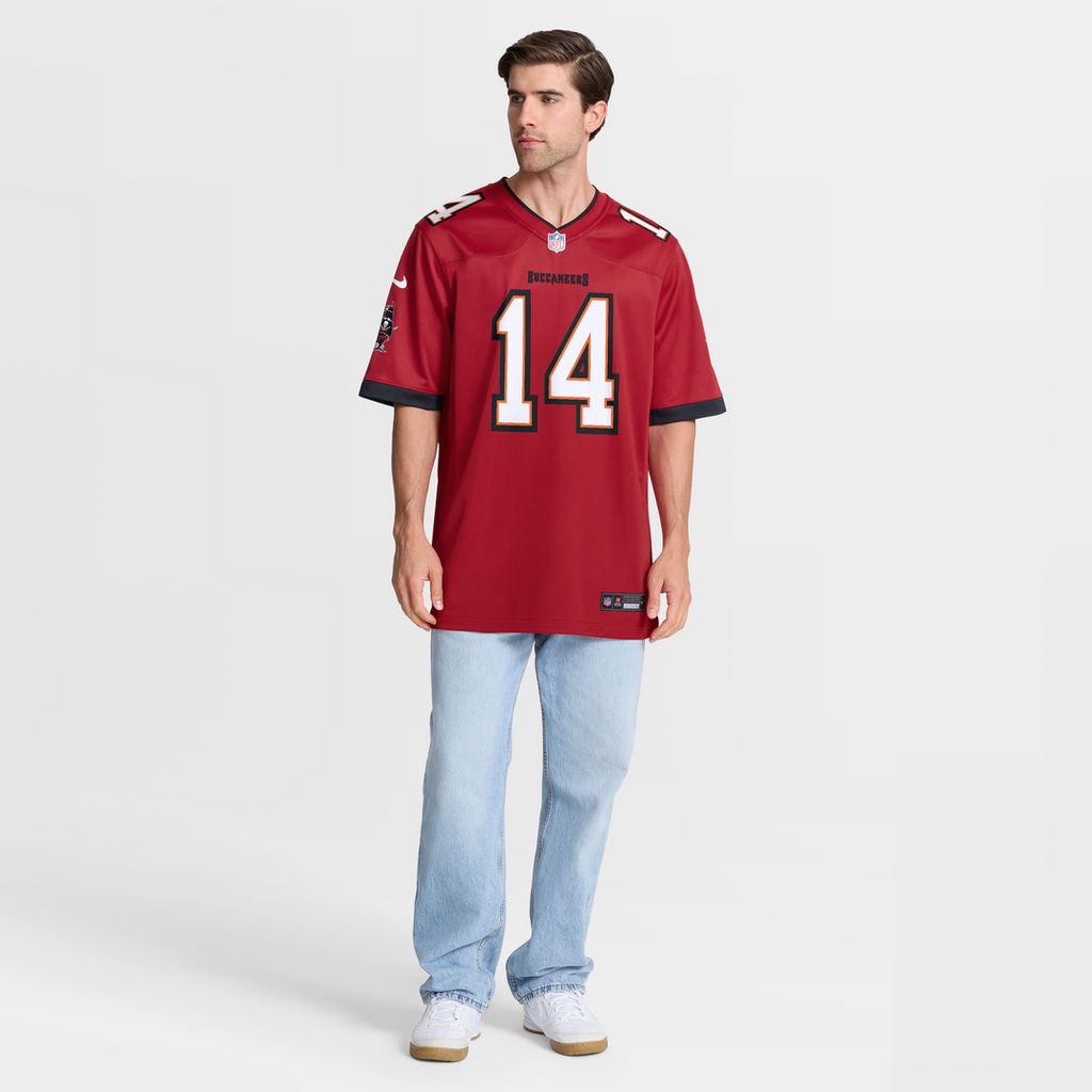 Tampa Bay Buccaneers Brad Johnson Nike Game Retired Player Jersey - Red