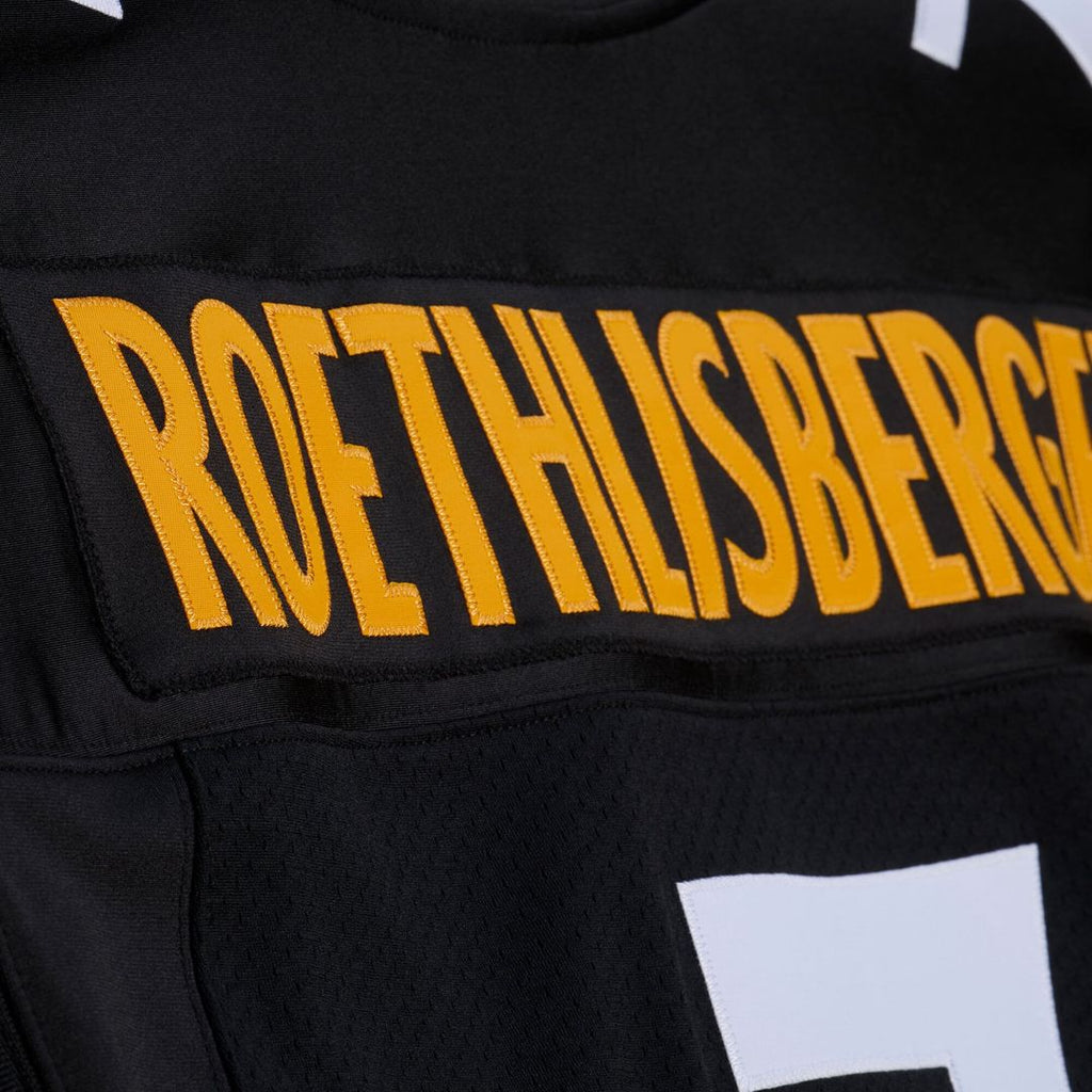 Pittsburgh Steelers Ben Roethlisberger Mitchell & Ness 2004 Authentic Throwback Jersey - Black
