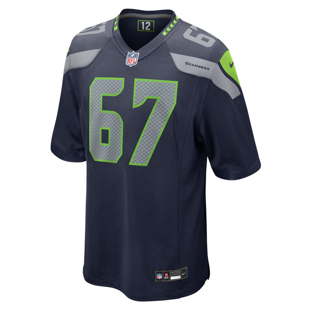 Seattle Seahawks Charles Cross Nike Game Jersey - College Navy