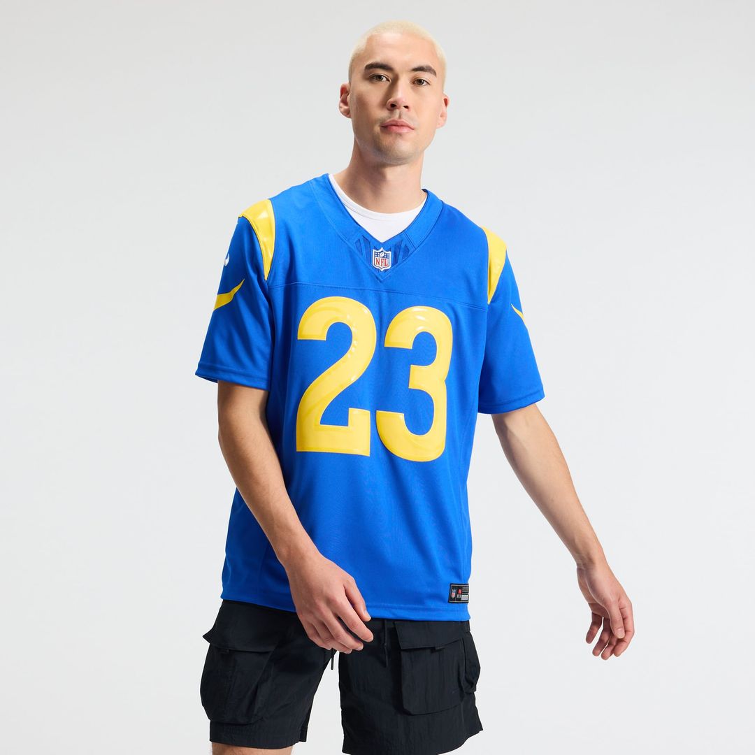 Los Angeles Rams Kyren Williams Nike Vapor F.U.S.E. Stitched Limited Jersey - White