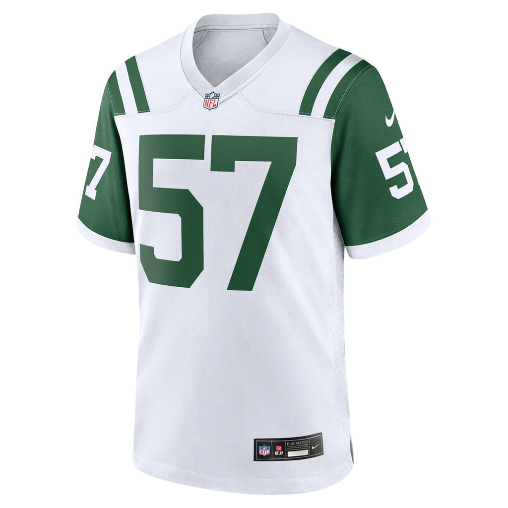 New York Jets C.J. Mosley Nike Classic Alternate Game Jersey - White
