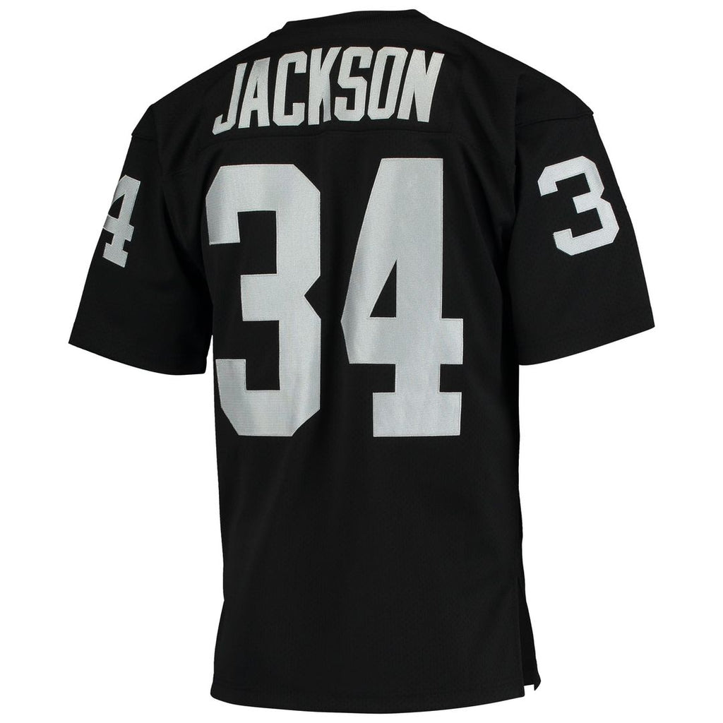 Las Vegas Raiders 1990 Bo Jackson Mitchell & Ness Authentic Throwback Retired Player Jersey - Black