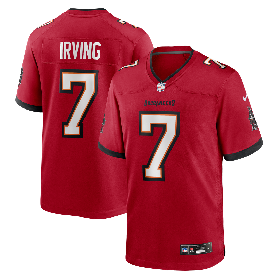 Tampa Bay Buccaneers Bucky Irving Nike Alternate Game Jersey - Pewter