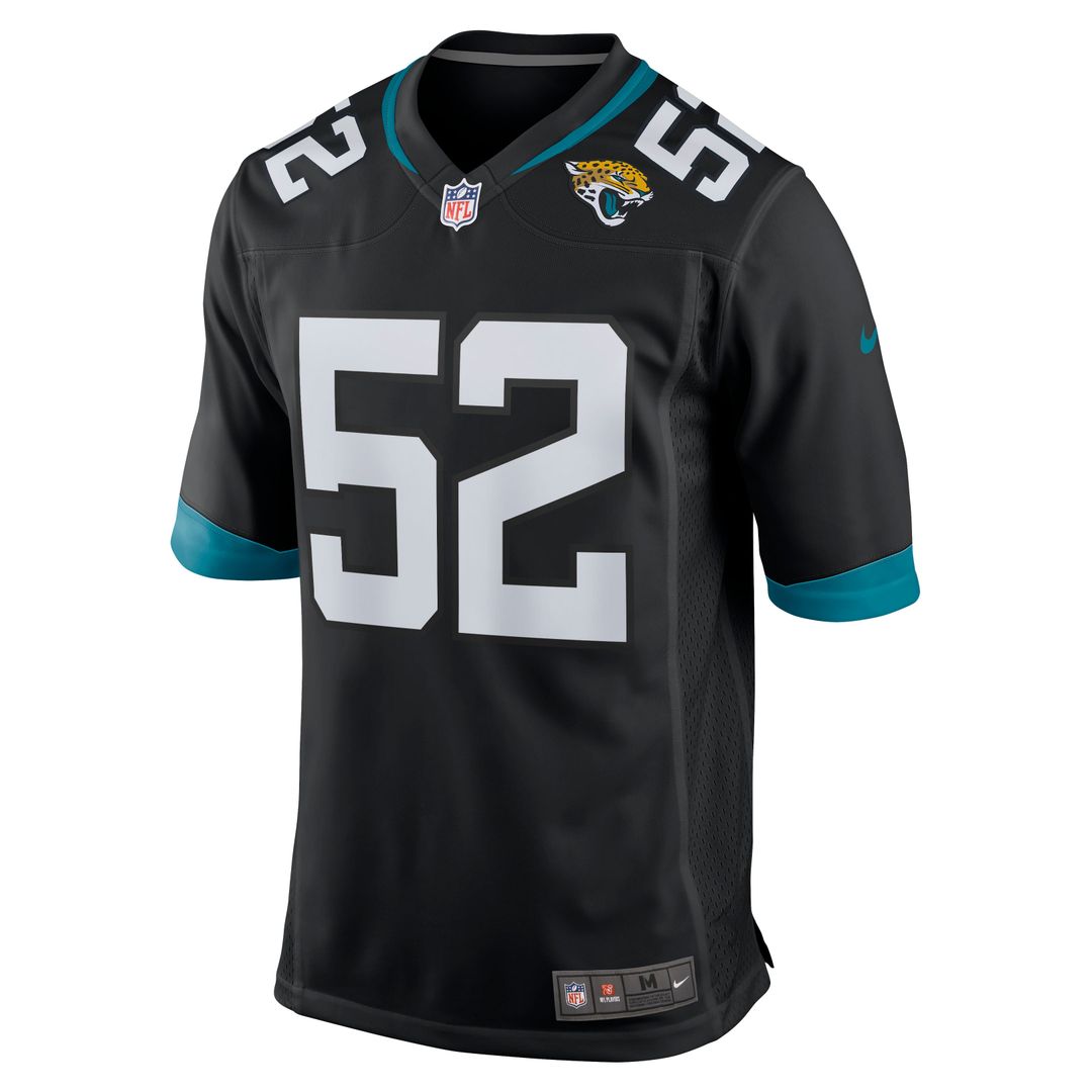 Jacksonville Jaguars DaVon Hamilton Nike Game Jersey - Black