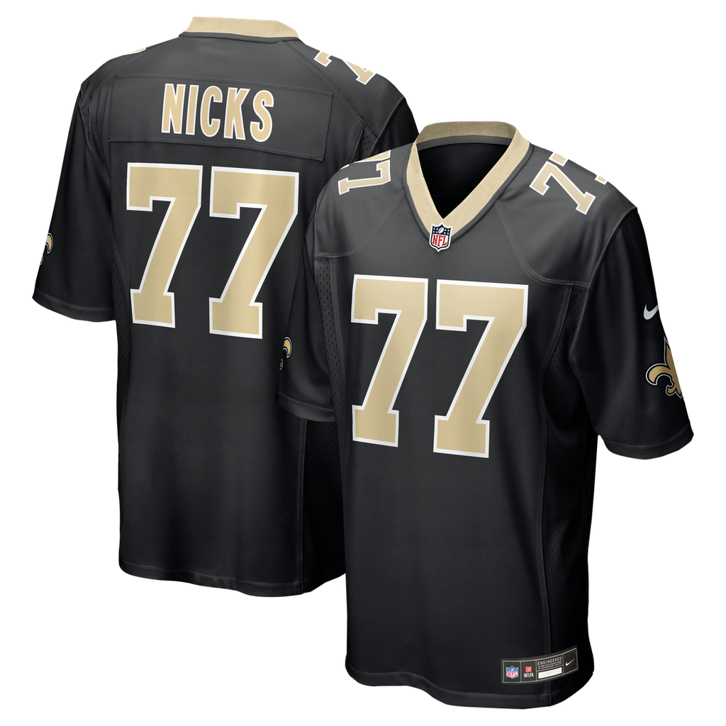 New Orleans Saints Carl Nicks Nike Game Retired Player Jersey - Black