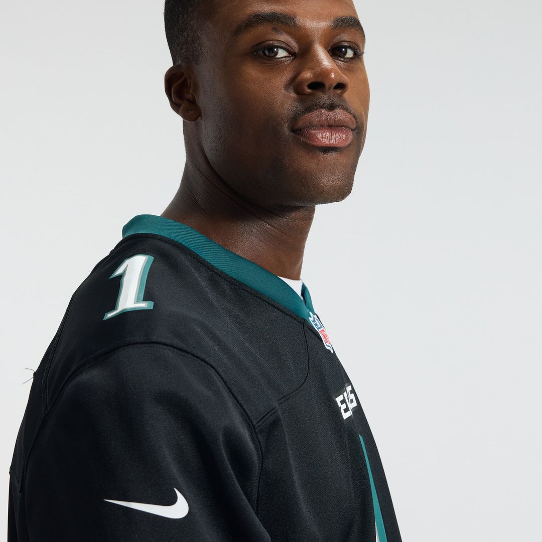 Philadelphia Eagles Jalen Hurts Nike Alternate Game Jersey - Black