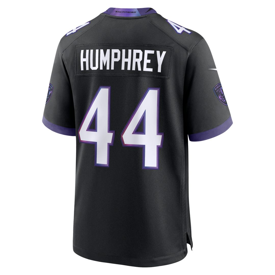 Baltimore Ravens Marlon Humphrey Nike Alternate Game Jersey - Black