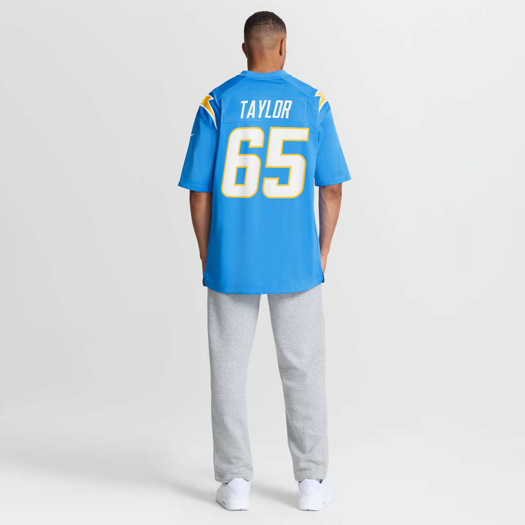 Los Angeles Chargers Logan Taylor Nike Team Game Jersey - Powder Blue