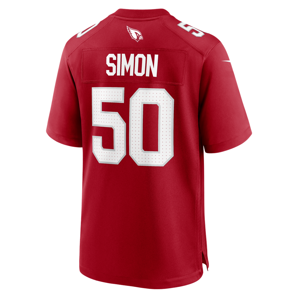 Arizona Cardinals Cody Simon Nike Team Game Jersey - Cardinal