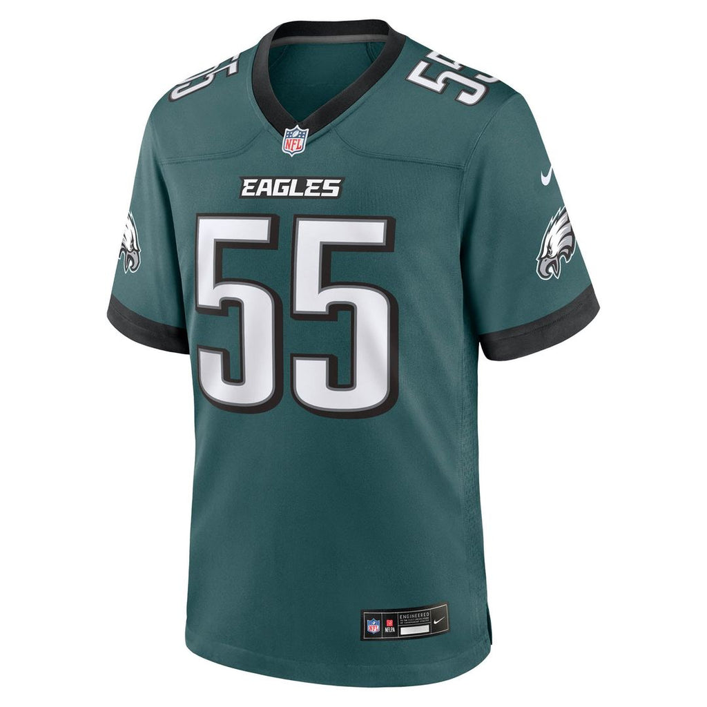 Philadelphia Eagles Brandon Graham Nike Team Game Jersey - Midnight Green