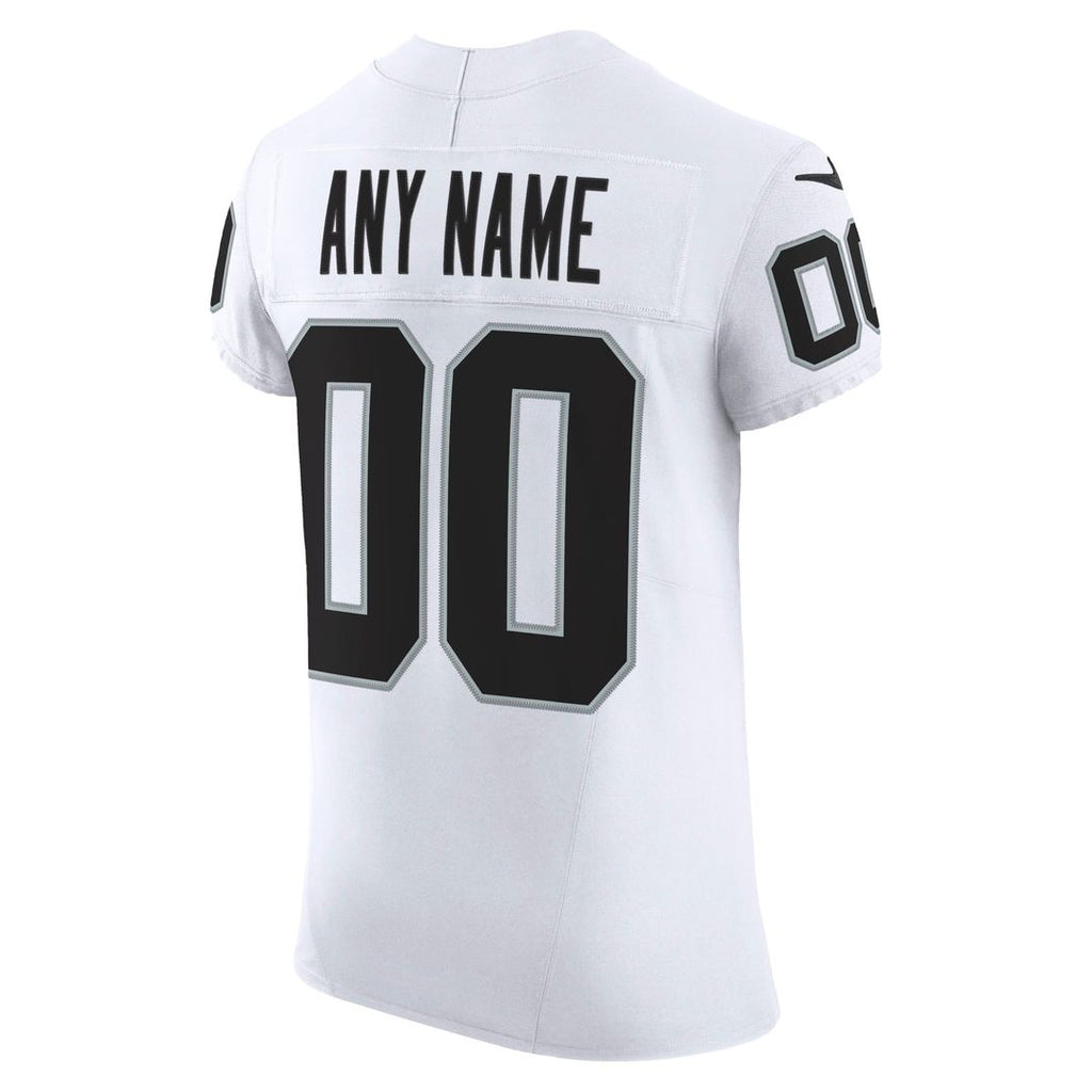 Las Vegas Raiders Nike Vapor F.U.S.E. Elite Custom Jersey - White