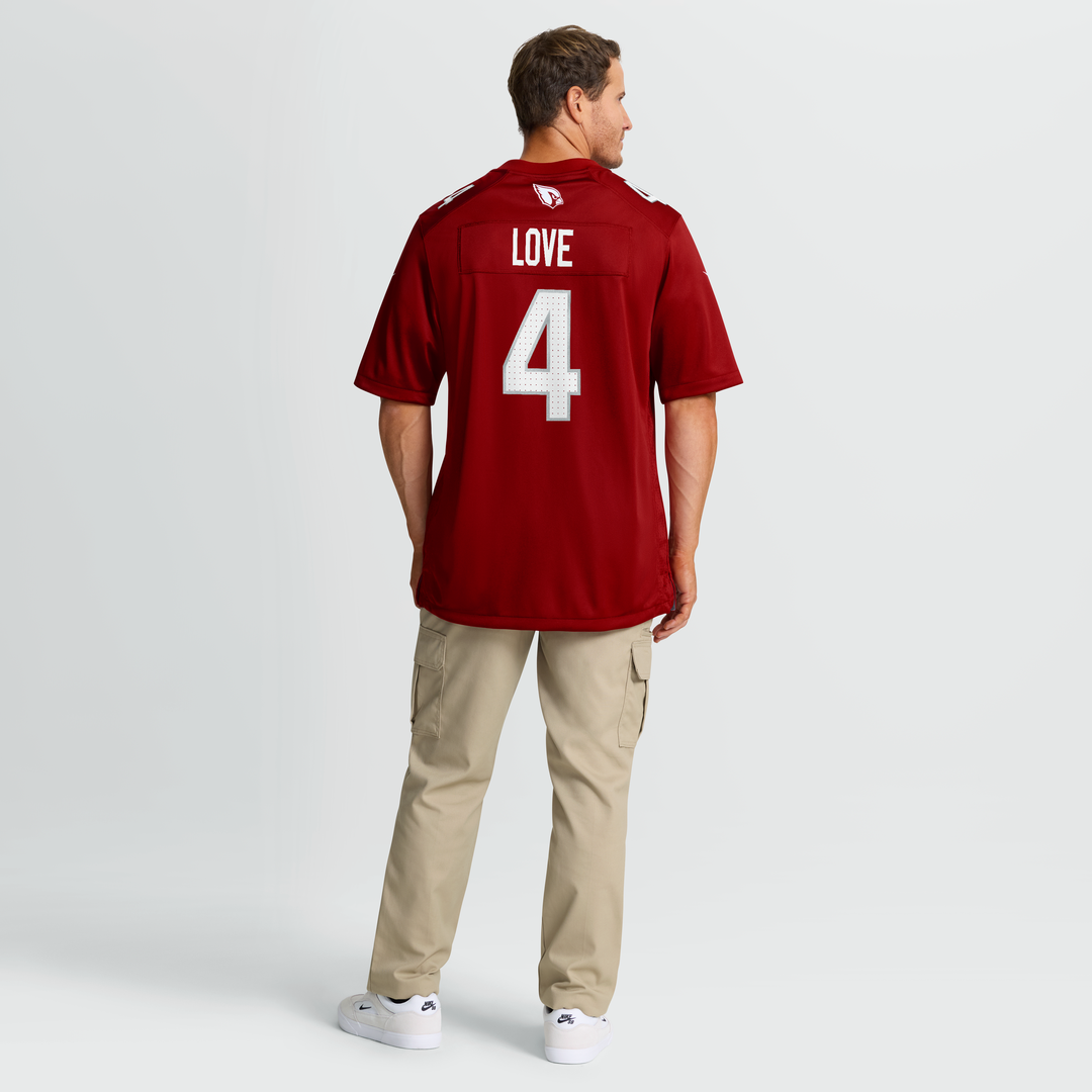 Arizona Cardinals Jeremiyah Love Nike Game Player Jersey - White