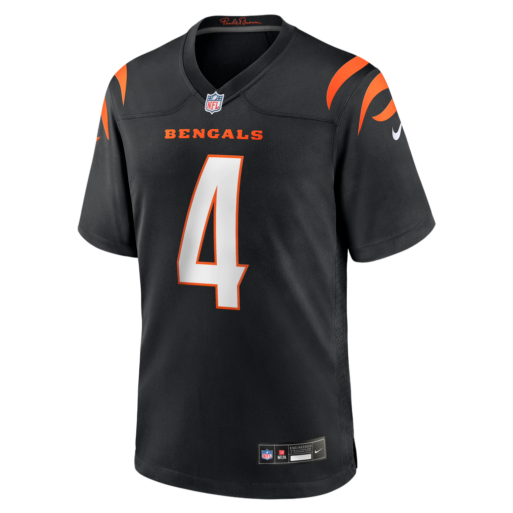 Cincinnati Bengals Sean Clifford Nike Team Game Jersey - Black
