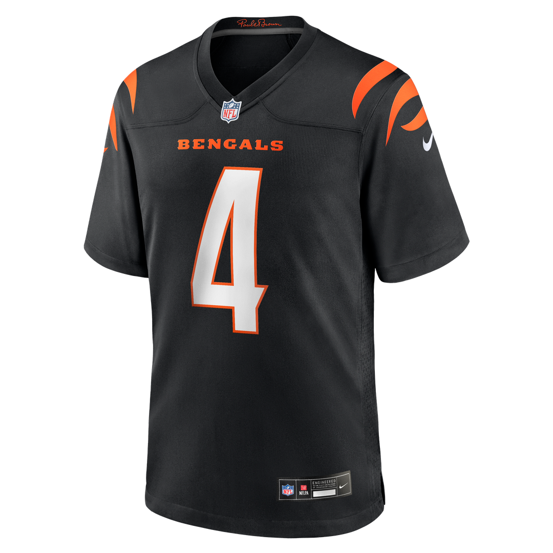 Cincinnati Bengals Sean Clifford Nike Team Game Jersey - Black