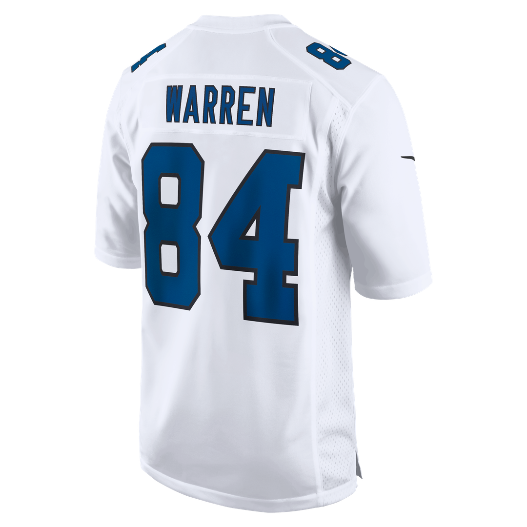 Indianapolis Colts Tyler Warren Nike Fashion Game Jersey - Tundra White