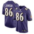 Baltimore Ravens Cornelius Johnson Nike Team Game Jersey - Purple