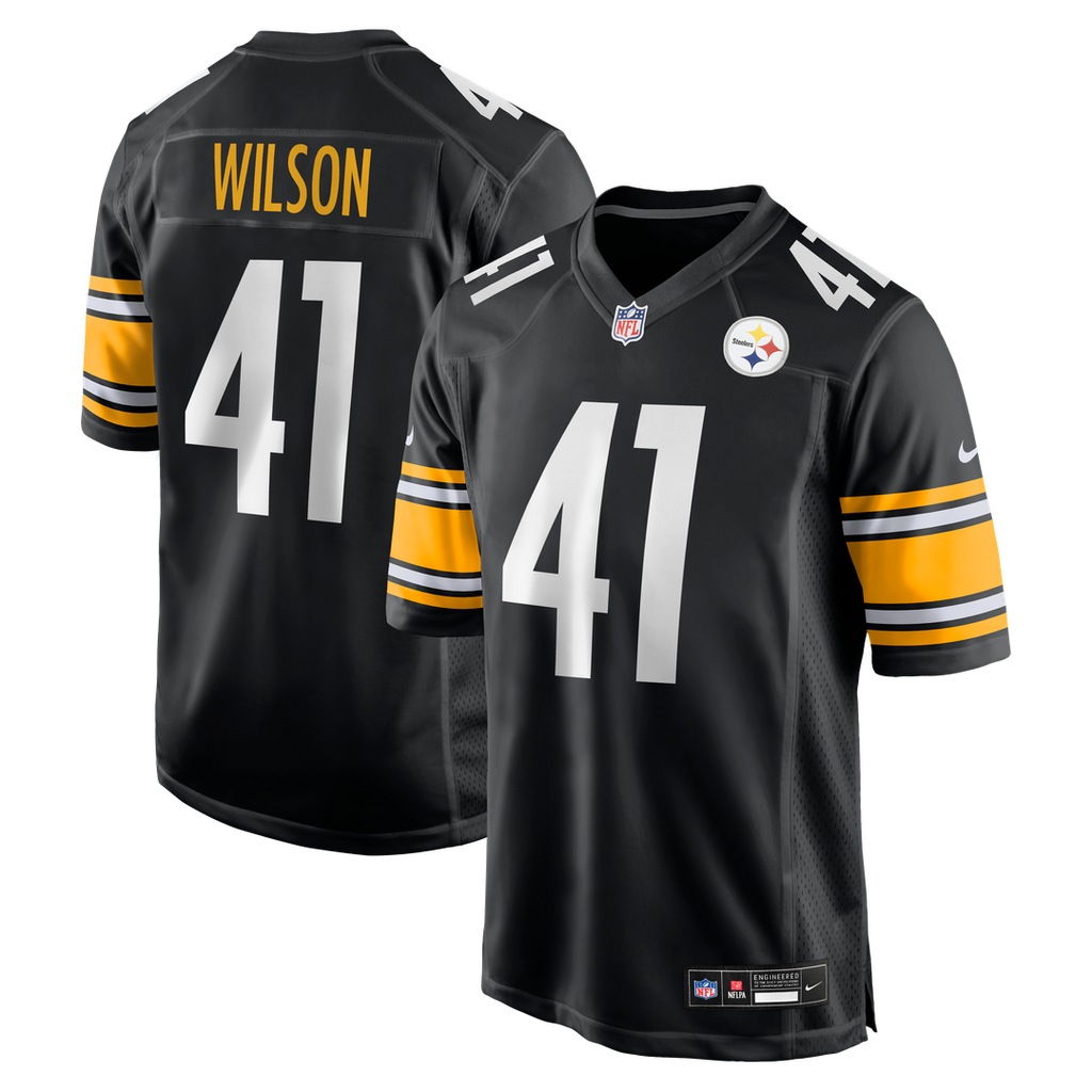 Pittsburgh Steelers Payton Wilson Nike Game Jersey - Black