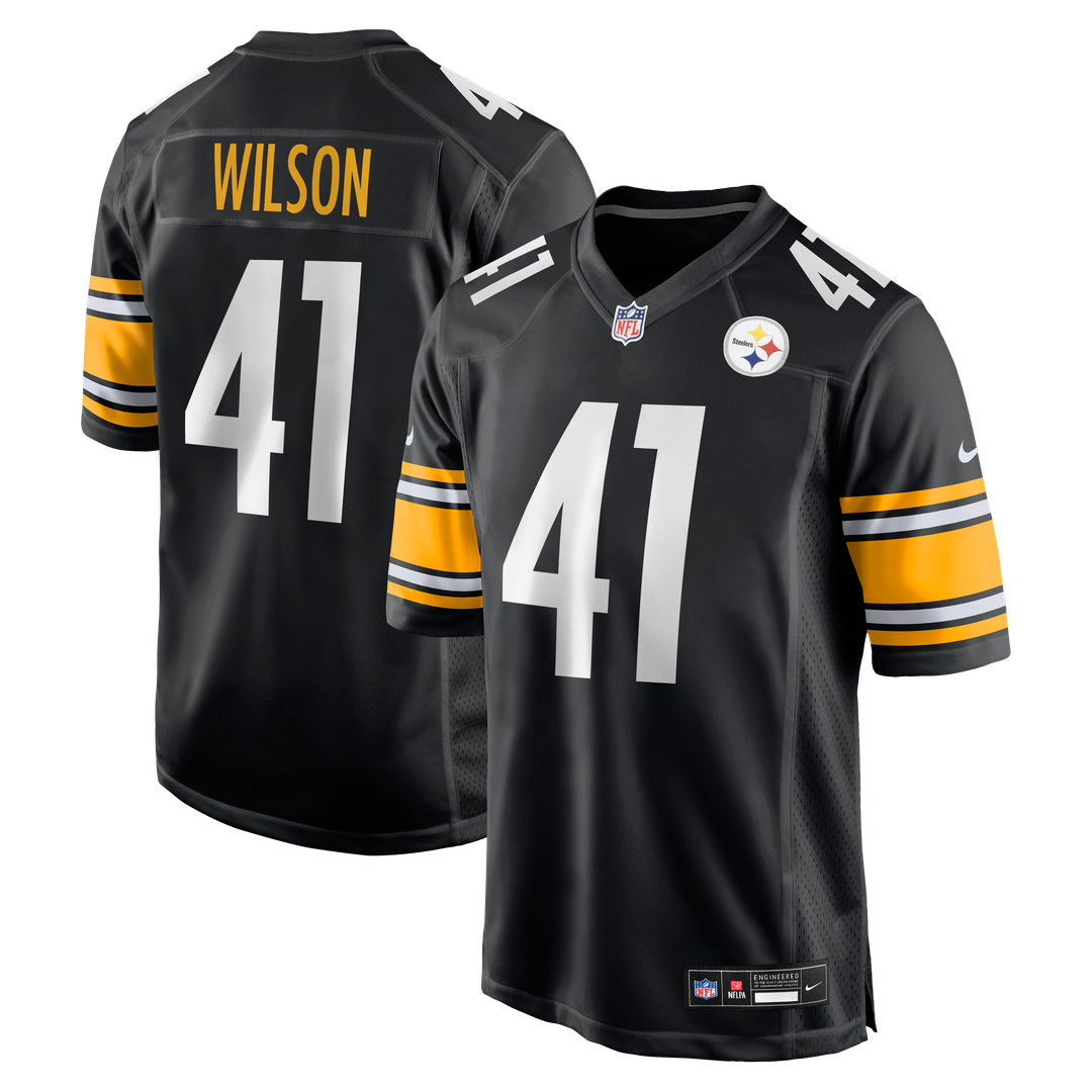 Pittsburgh Steelers Payton Wilson Nike Game Jersey - Black