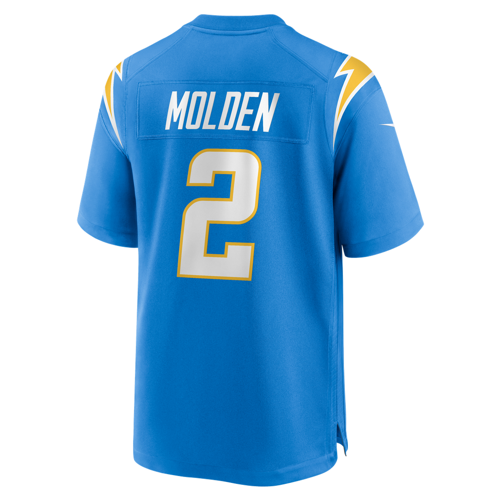 Los Angeles Chargers Elijah Molden Nike Team Game Jersey - Powder Blue