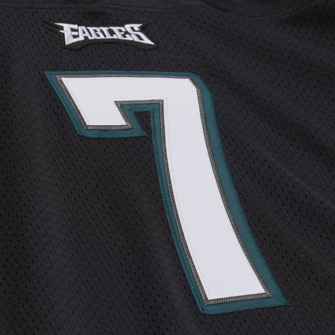 Philadelphia Eagles Michael Vick Mitchell & Ness 2012 Authentic Throwback Jersey - Black