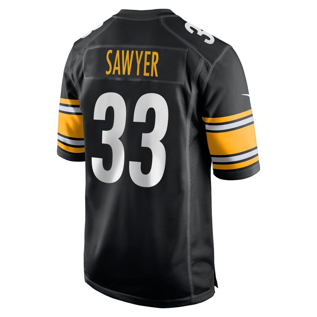 Pittsburgh Steelers Jack Sawyer Nike Team Game Jersey - Black