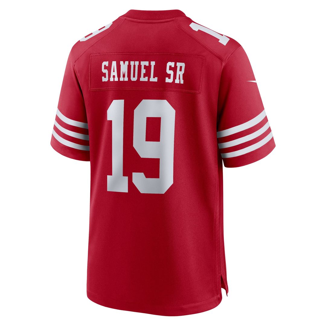 San Francisco 49ers Deebo Samuel Sr Nike Team Game Jersey - Scarlet
