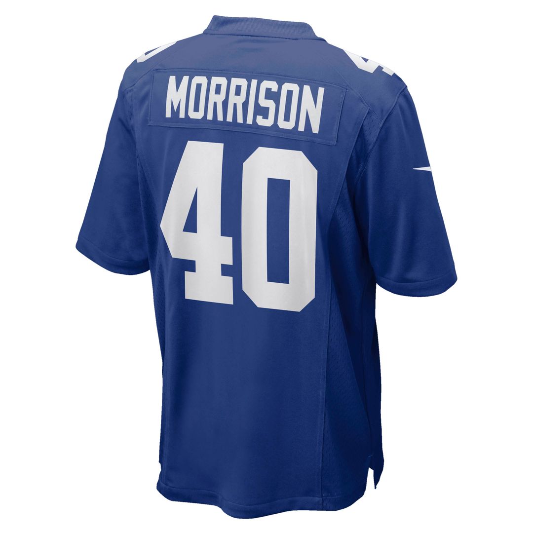 New York Giants Joe Morrison Nike Retired Player Jersey - Royal