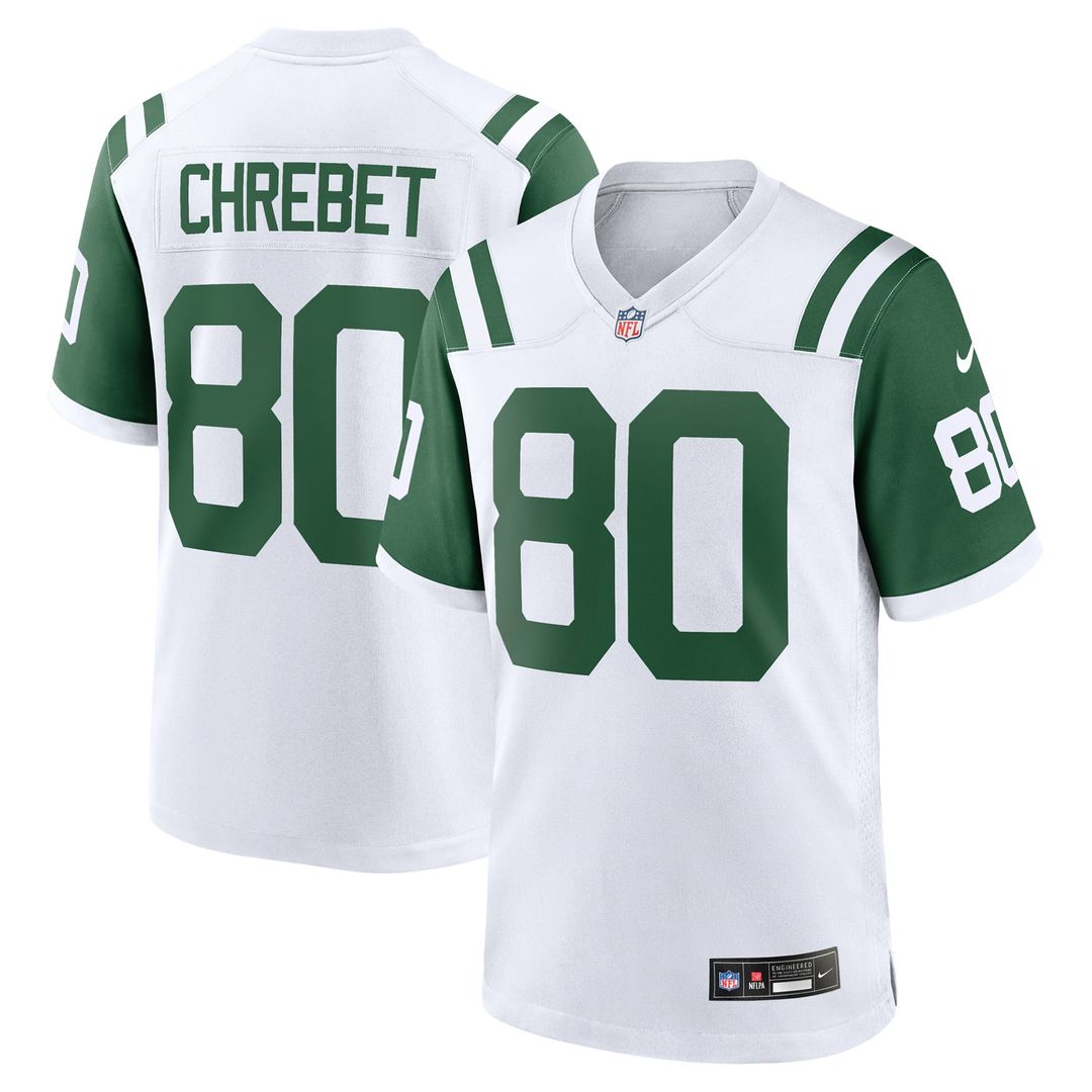New York Jets Wayne Chrebet Nike Retired Player Alternate Game Jersey - White