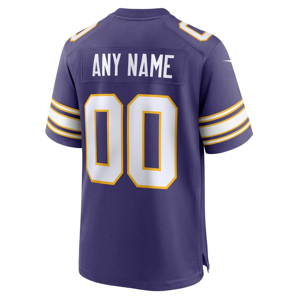 Minnesota Vikings Nike Alternate Custom Game Jersey - White