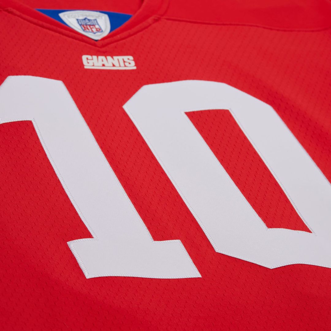 New York Giants Eli Manning Mitchell & Ness 2004 Team Legacy Retired Player Big & Tall Jersey - Red
