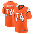Denver Broncos Ben Powers Nike Team Game Jersey - Orange