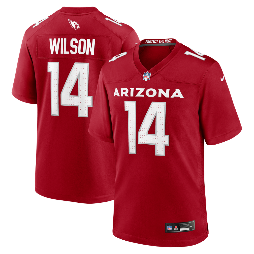 Arizona Cardinals Michael Wilson Nike Team Game Jersey - Cardinal