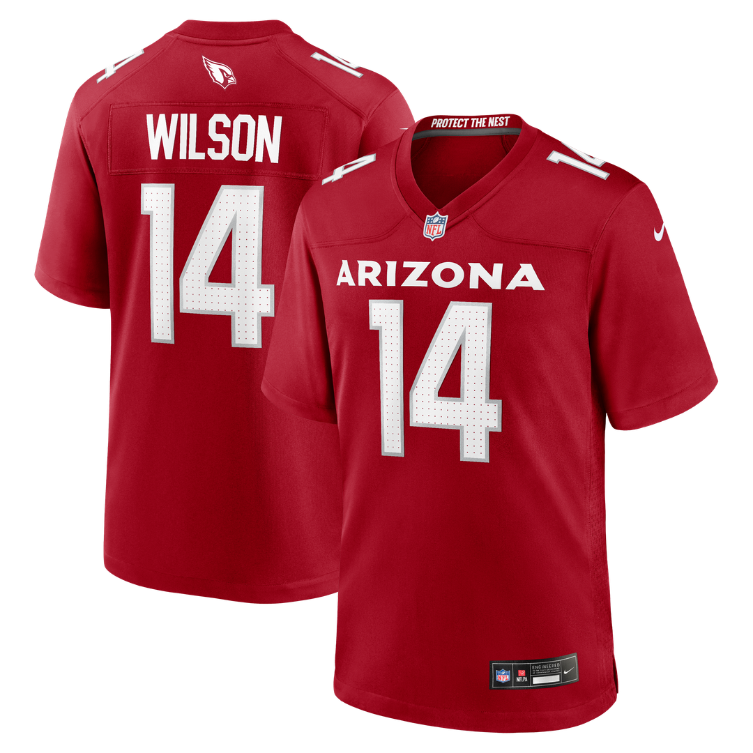 Arizona Cardinals Michael Wilson Nike Team Game Jersey - Cardinal