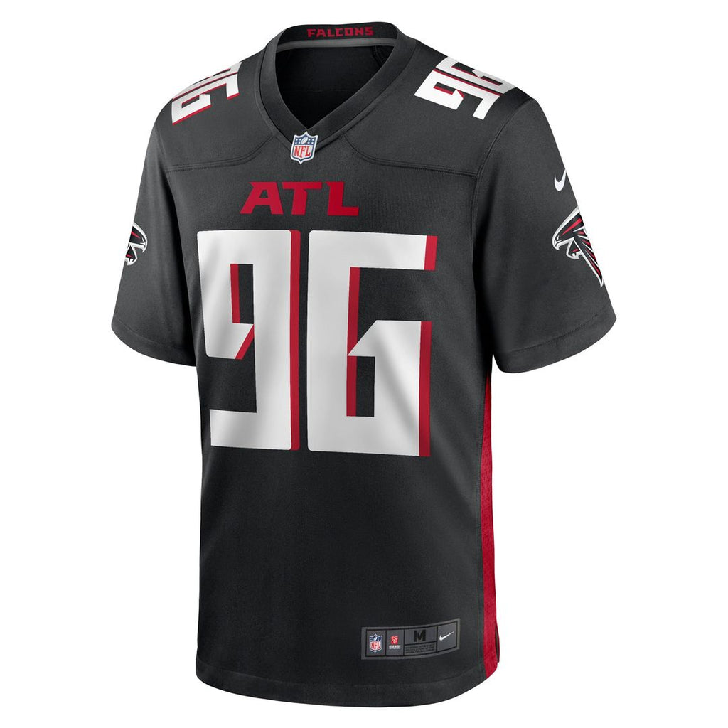 Atlanta Falcons Zach Harrison Nike Team Game Jersey - Black