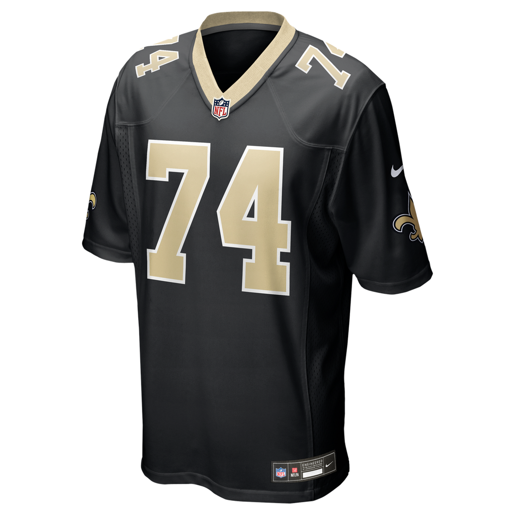 New Orleans Saints Xavier Truss Nike Team Game Jersey - Black
