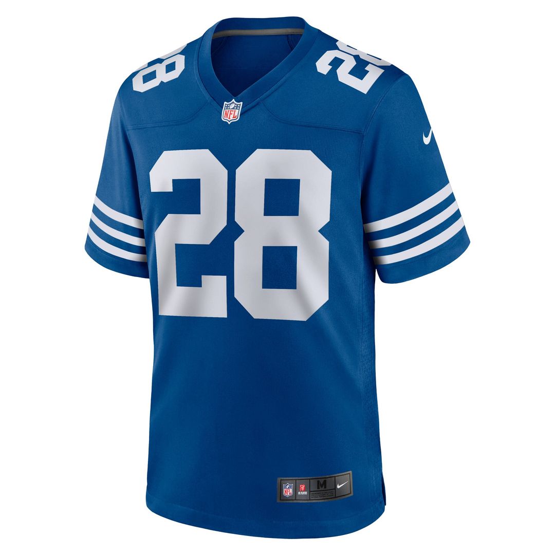 Indianapolis Colts Jonathan Taylor Nike Player Game Jersey - White