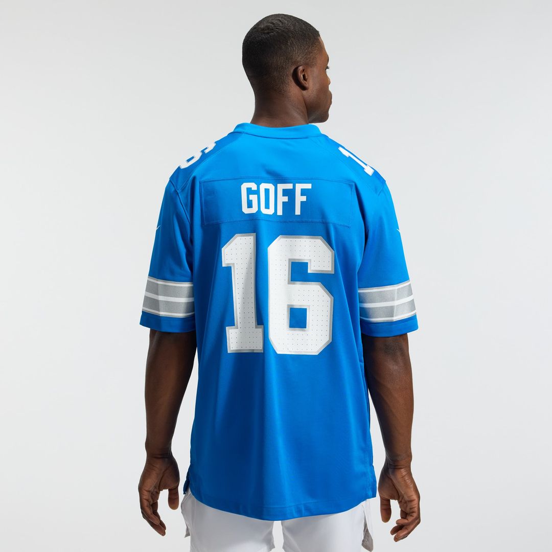 Detroit Lions Jared Goff Nike Game Jersey - Blue