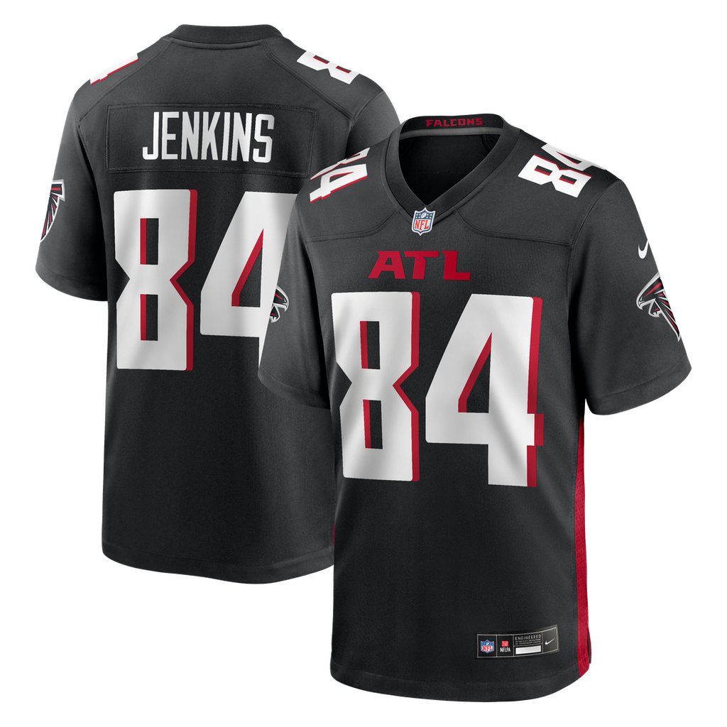 Atlanta Falcons Alfred Jenkins Nike Game Retired Player Jersey - Black