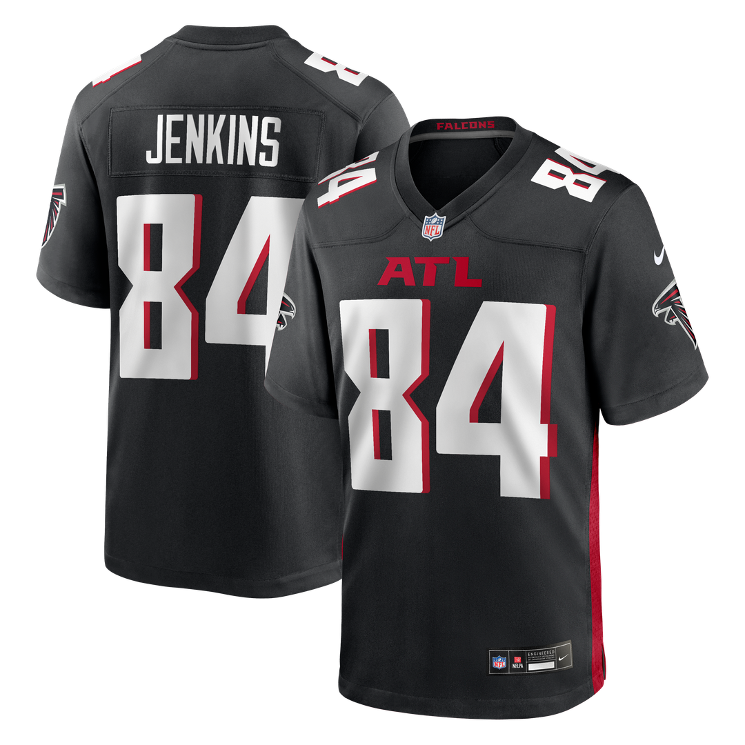 Atlanta Falcons Alfred Jenkins Nike Game Retired Player Jersey - Black