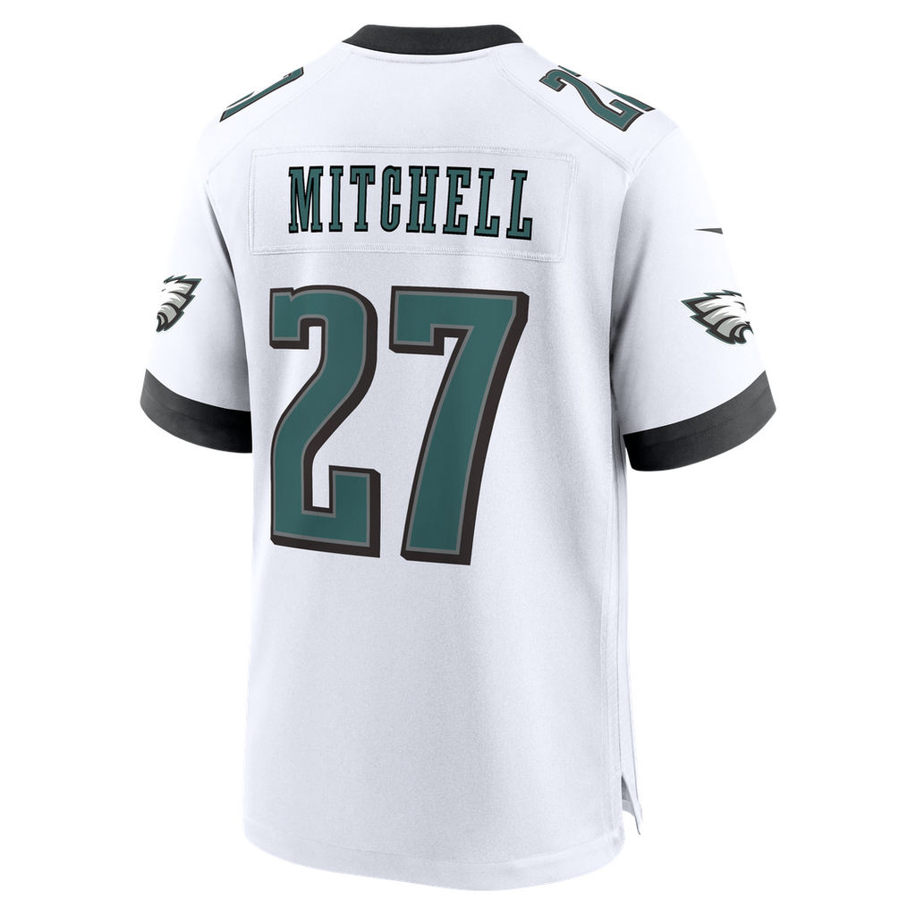 Philadelphia Eagles Quinyon Mitchell Nike Game Jersey - White
